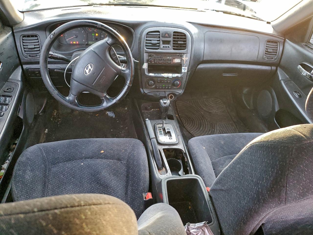 2003 Hyundai Sonata Gl Gray vin: KMHWF25H73A768362