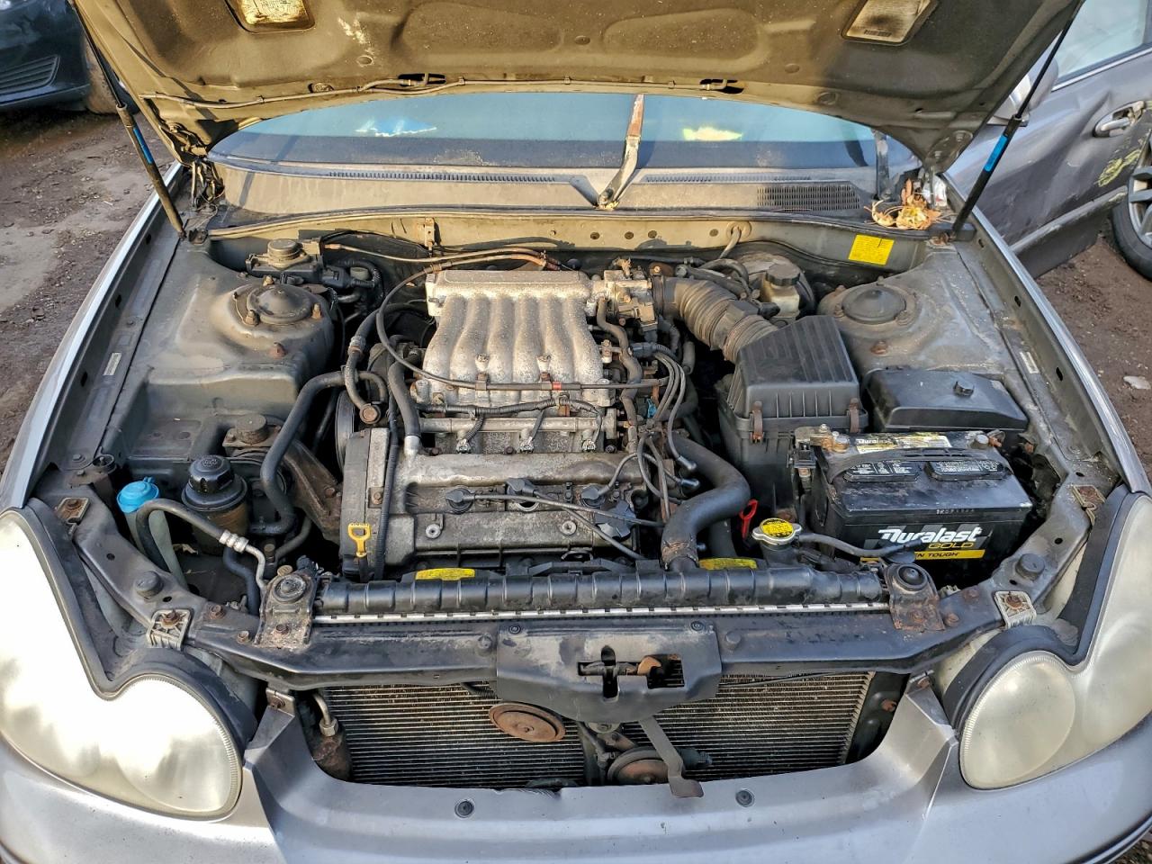 2003 Hyundai Sonata Gl Gray vin: KMHWF25H73A768362