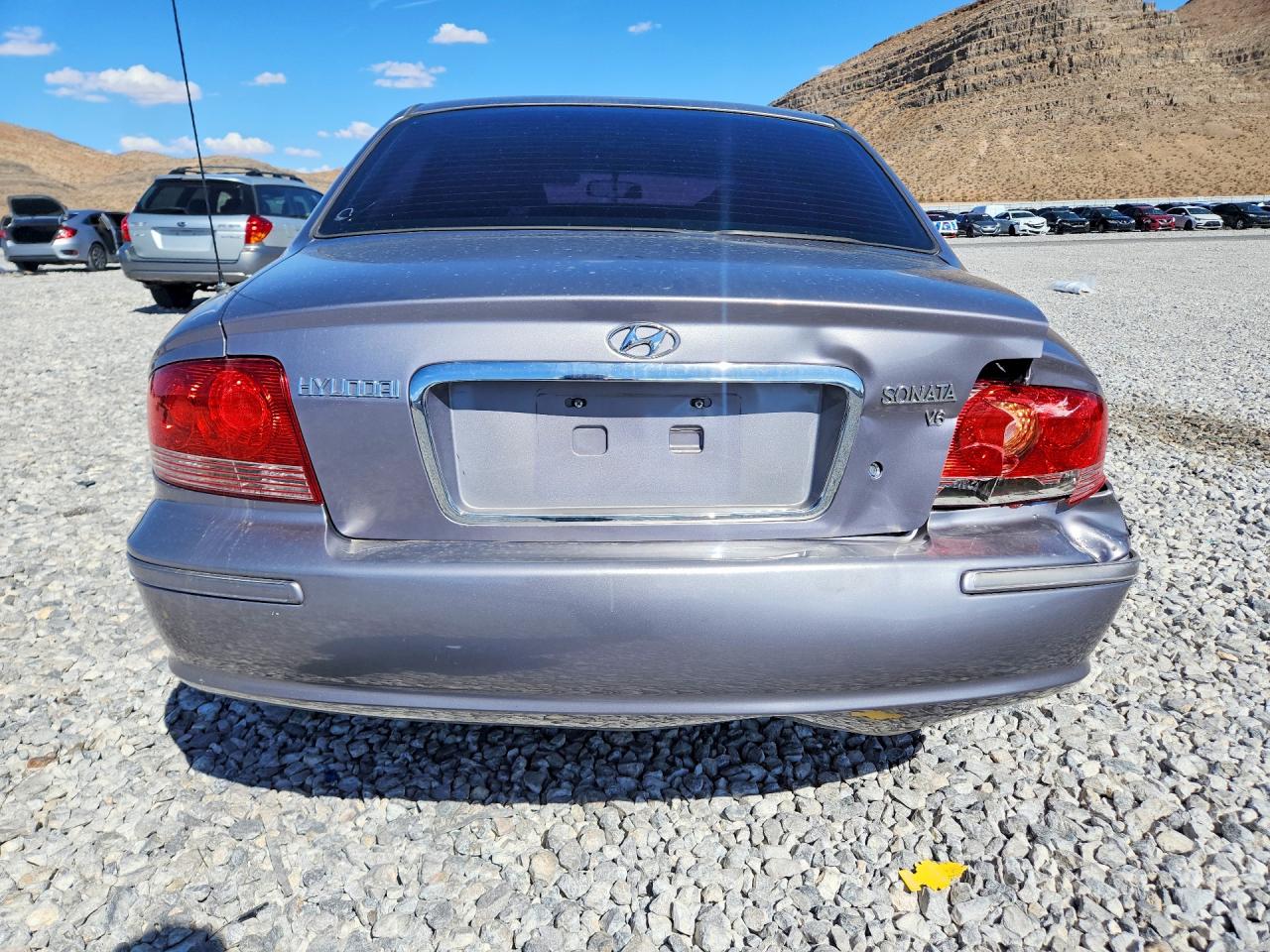 2005 Hyundai Sonata Gl Gray vin: KMHWF25H85A193837