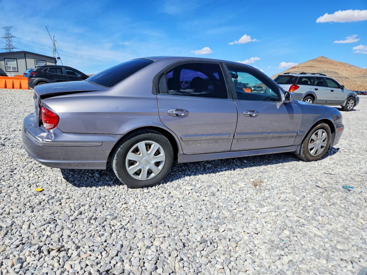 2005 Hyundai Sonata Gl Gray vin: KMHWF25H85A193837
