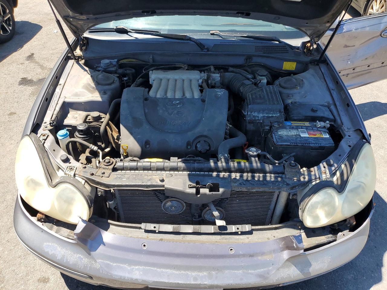 2005 Hyundai Sonata Gl Gray vin: KMHWF25H85A200091