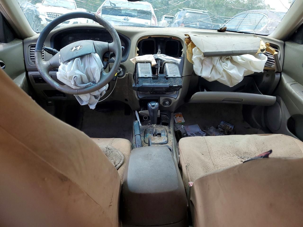 2004 Hyundai Sonata Gl Gold vin: KMHWF25H94A941106