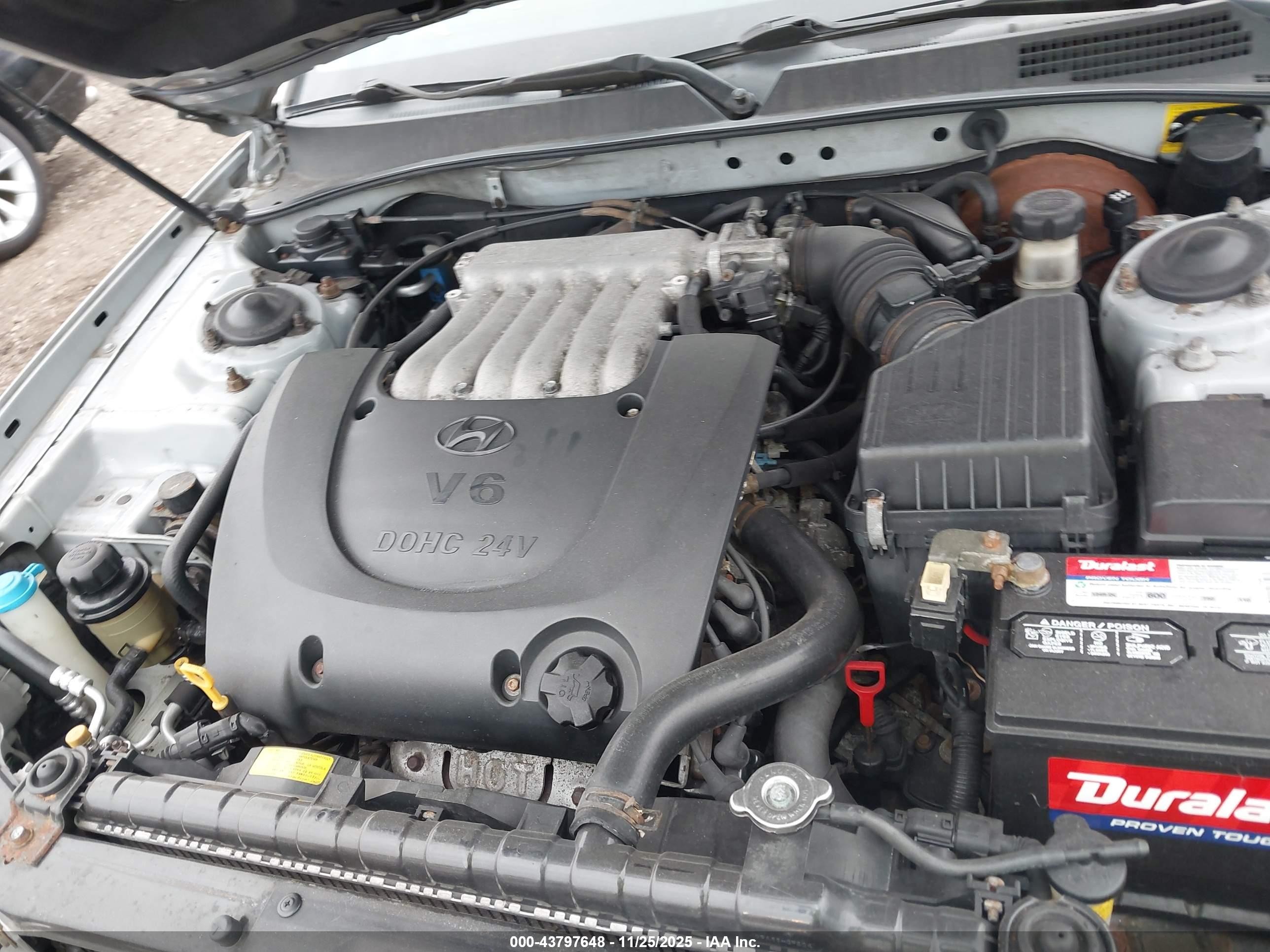 2002 Hyundai Sonata Gls Gray vin: KMHWF25HX2A698614