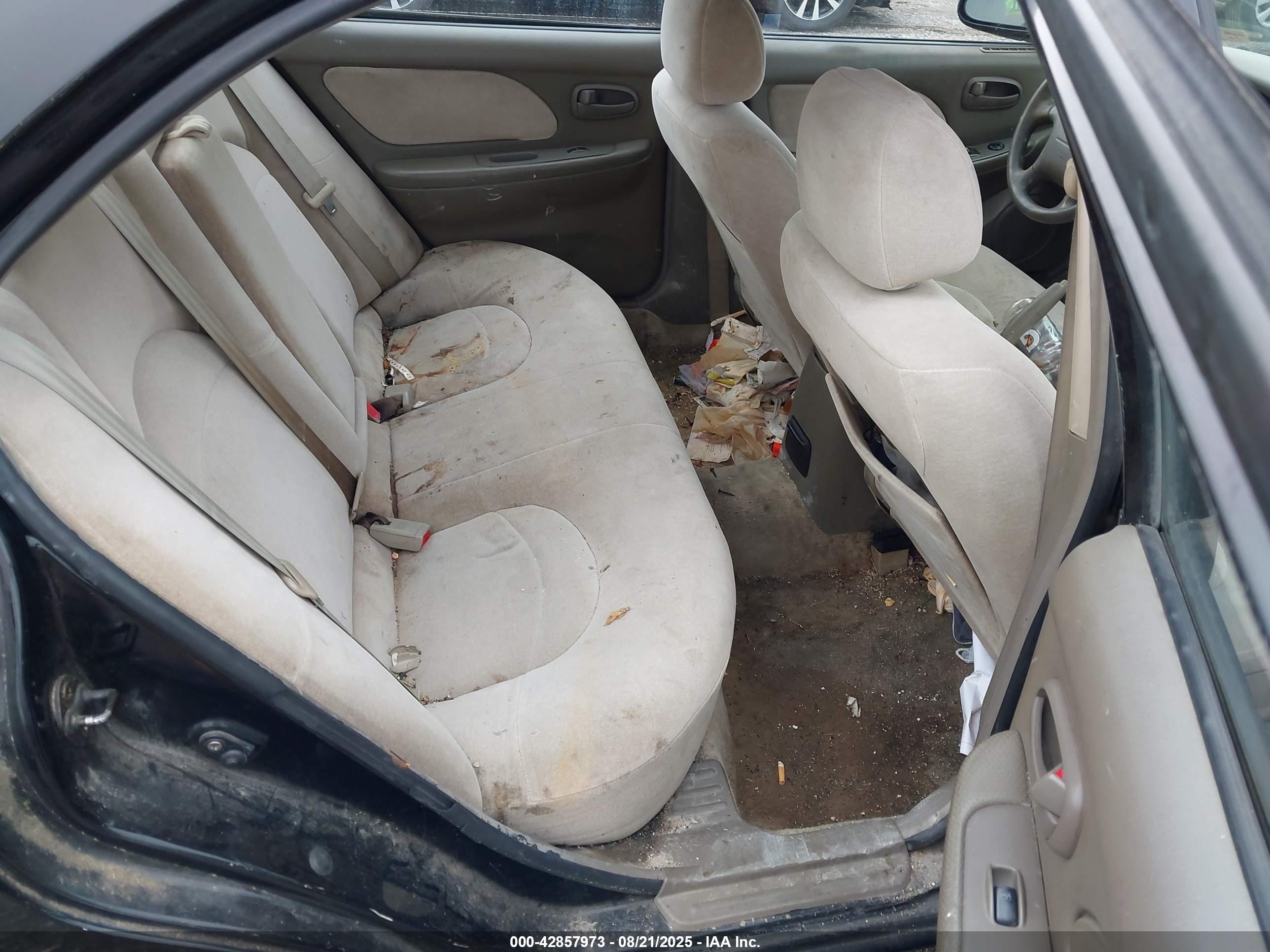 2001 Hyundai Sonata   Черный vin: KMHWF25S11A429315