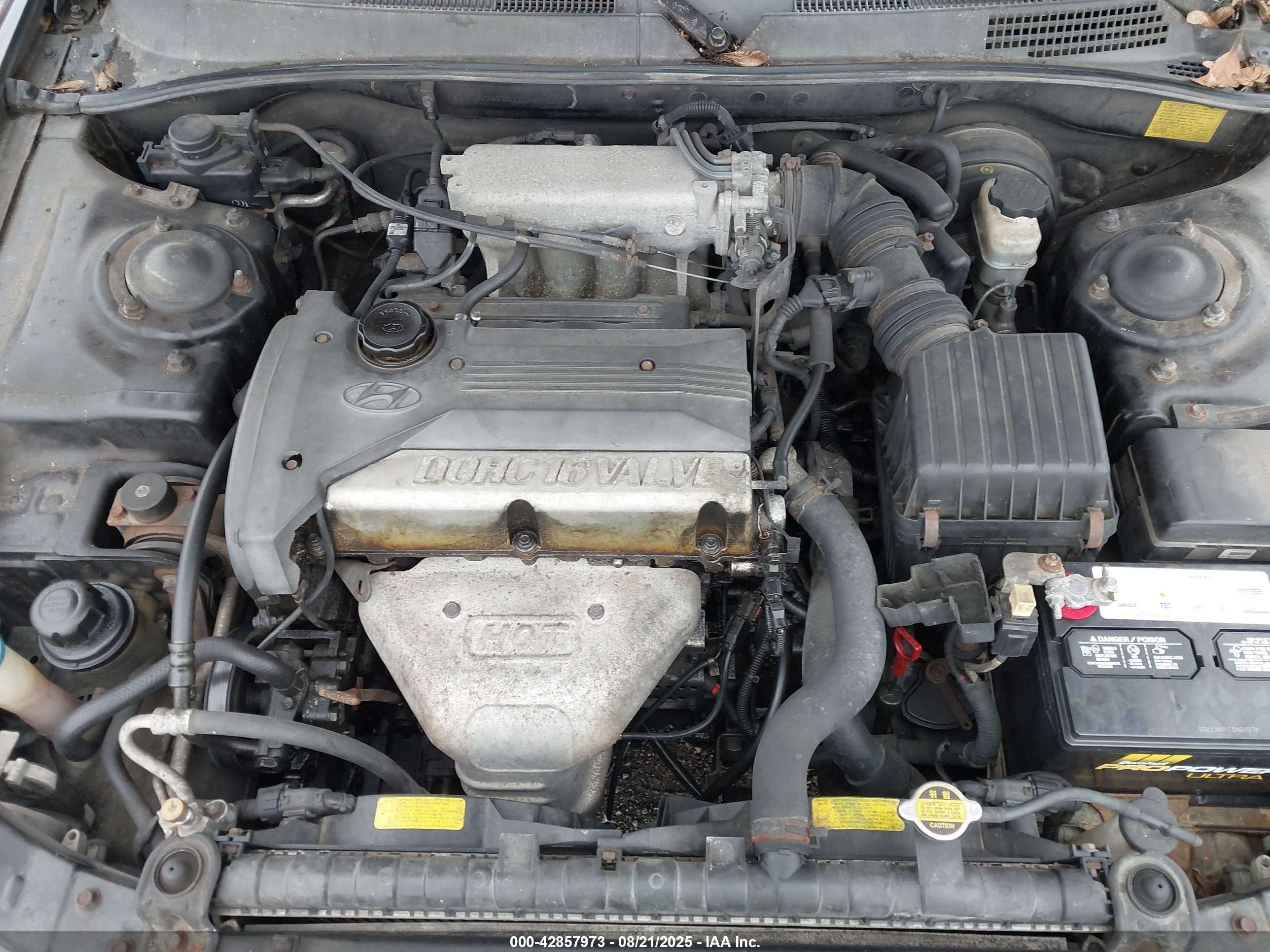2001 Hyundai Sonata   Черный vin: KMHWF25S11A429315
