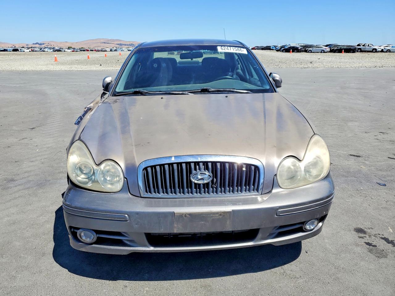 2002 Hyundai Sonata Gl Gray vin: KMHWF25S12A570807