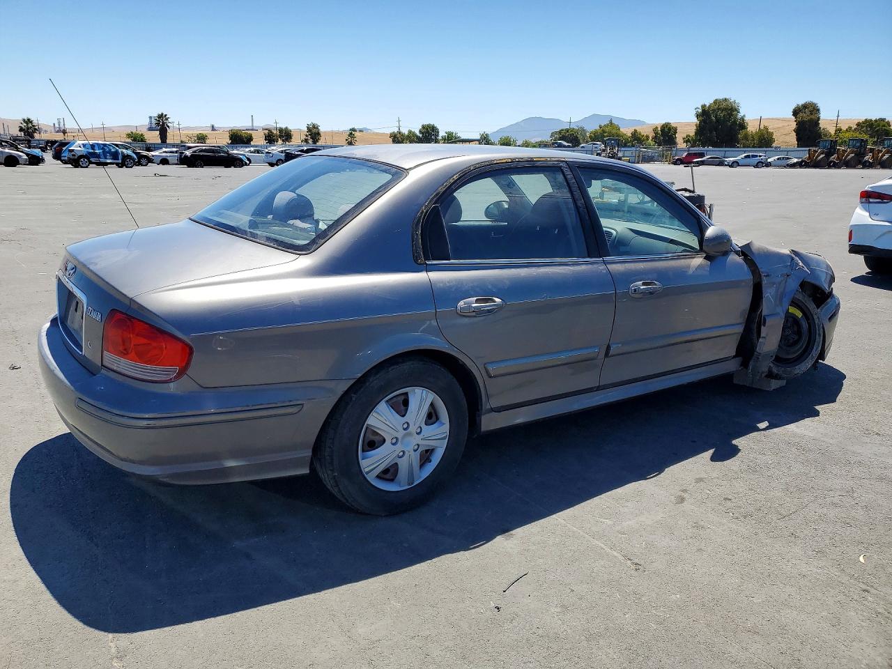 2002 Hyundai Sonata Gl Gray vin: KMHWF25S12A570807