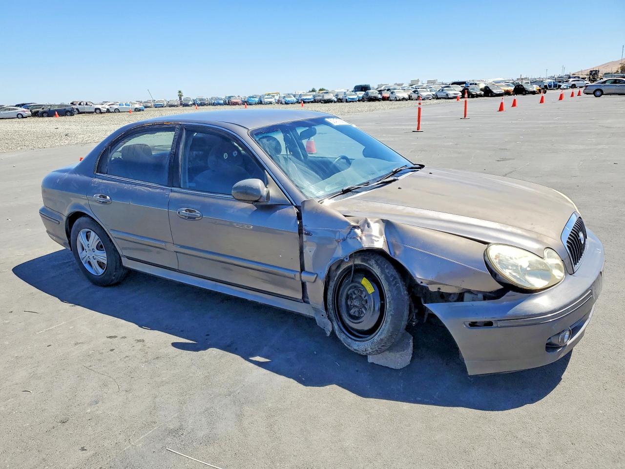 2002 Hyundai Sonata Gl Gray vin: KMHWF25S12A570807