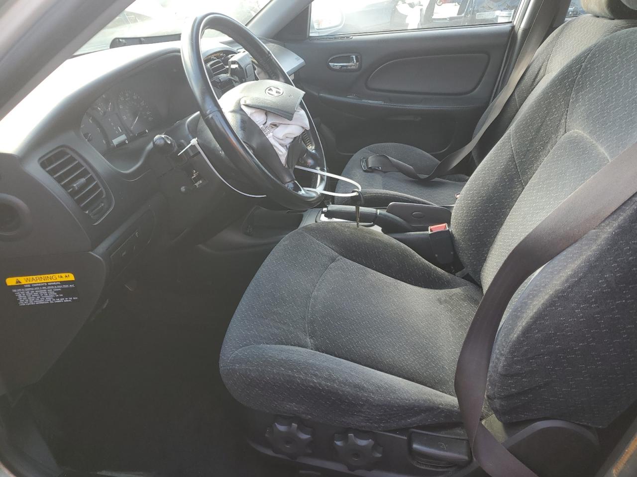 2003 Hyundai Sonata Gl Silver vin: KMHWF25S13A742092