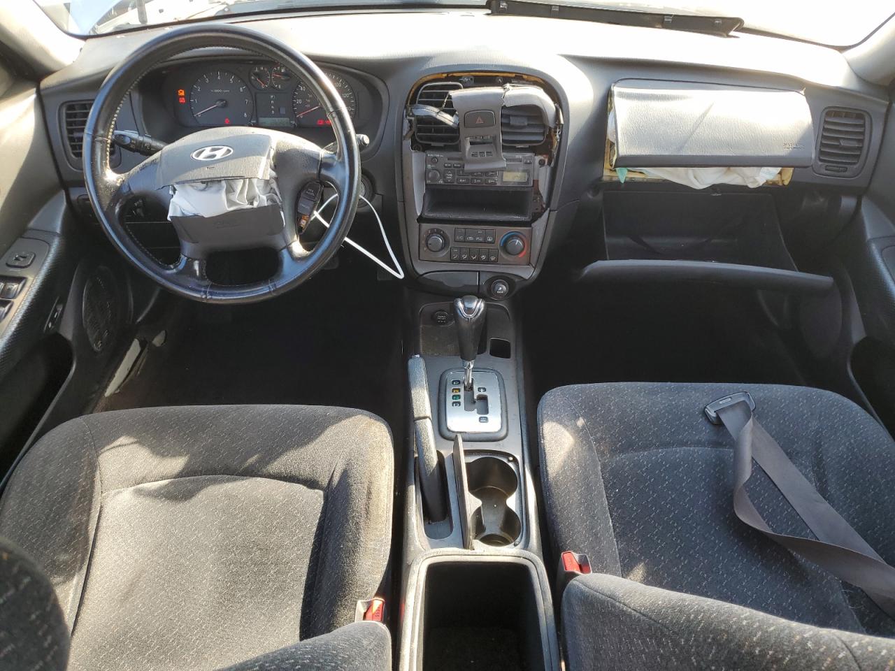 2003 Hyundai Sonata Gl Silver vin: KMHWF25S13A742092