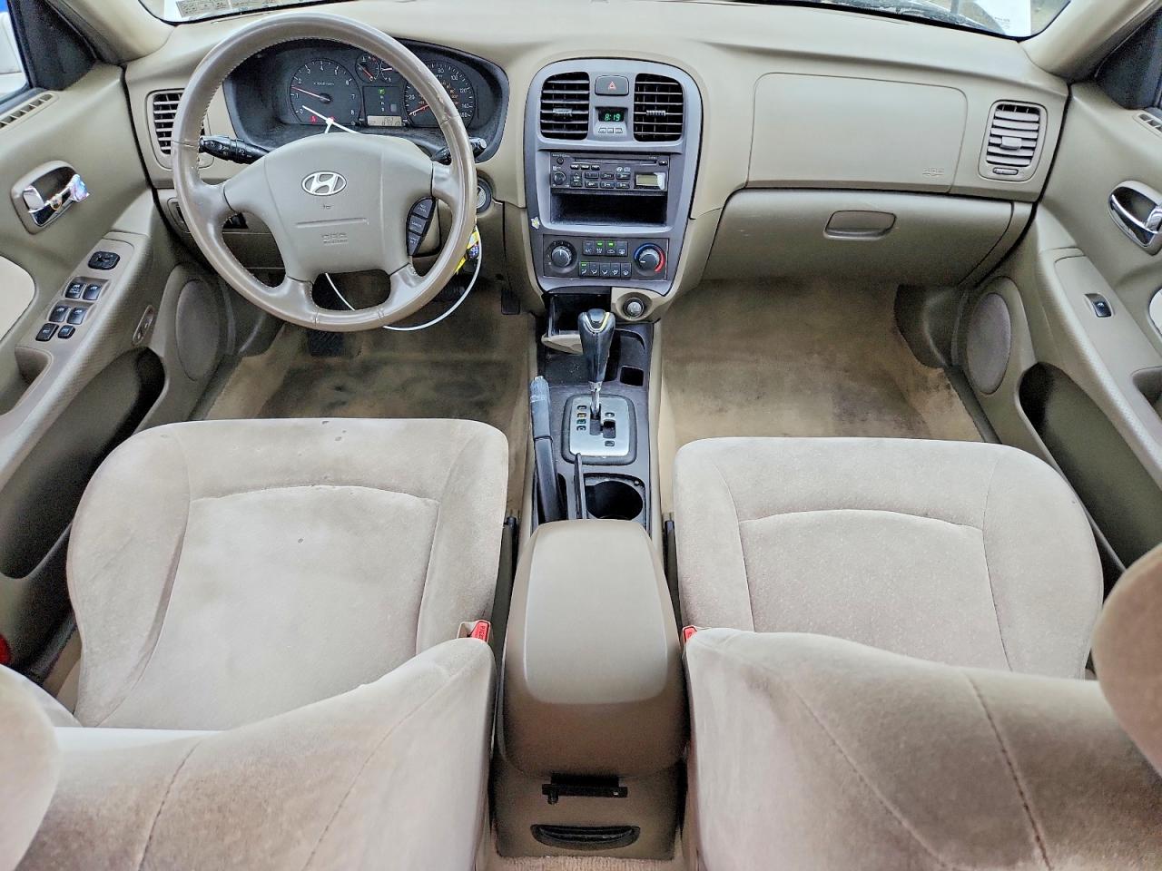 2004 Hyundai Sonata Gl White vin: KMHWF25S14A947381