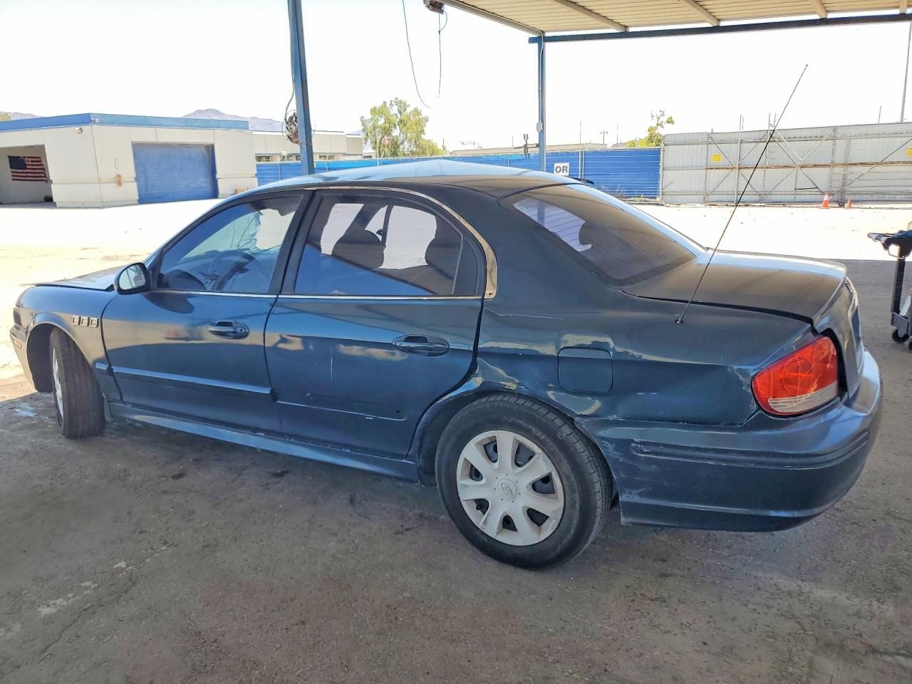 2005 Hyundai Sonata Gl Blue vin: KMHWF25S15A110941