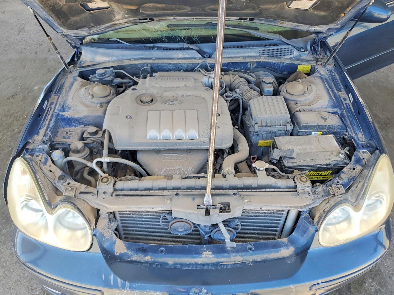 2005 Hyundai Sonata Gl Blue vin: KMHWF25S15A110941