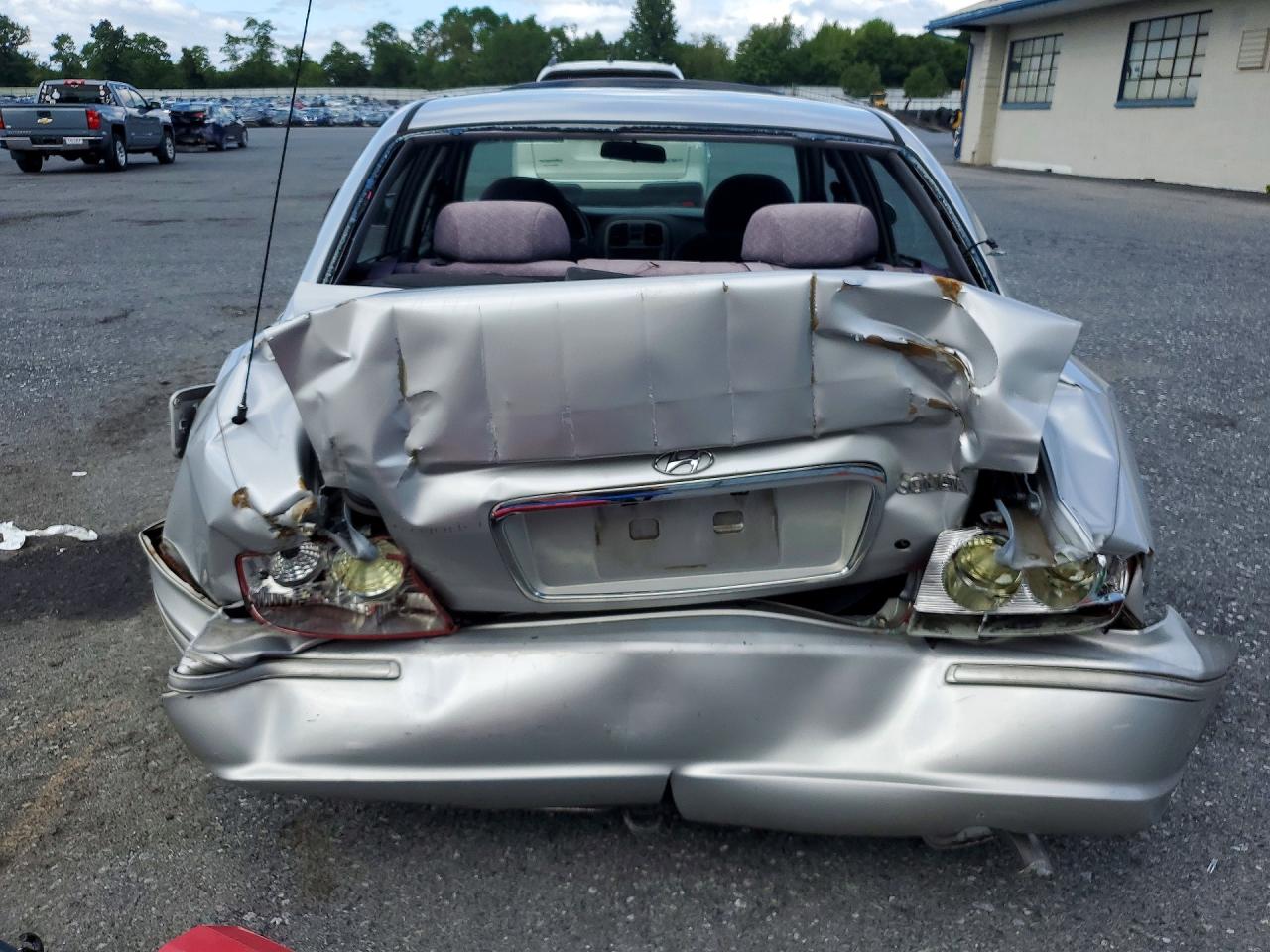 2005 Hyundai Sonata Gl Silver vin: KMHWF25S15A199295