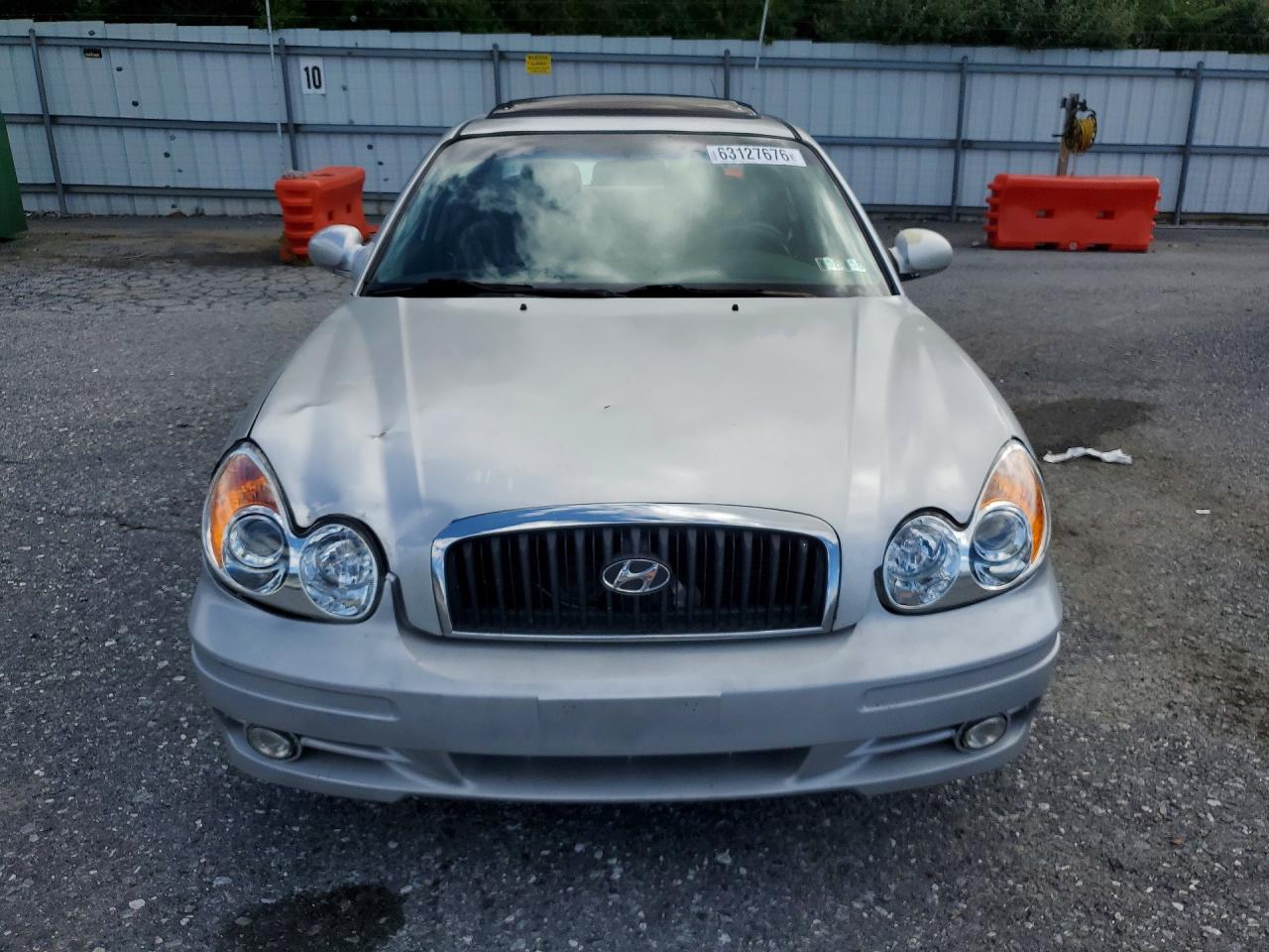 2005 Hyundai Sonata Gl Silver vin: KMHWF25S15A199295
