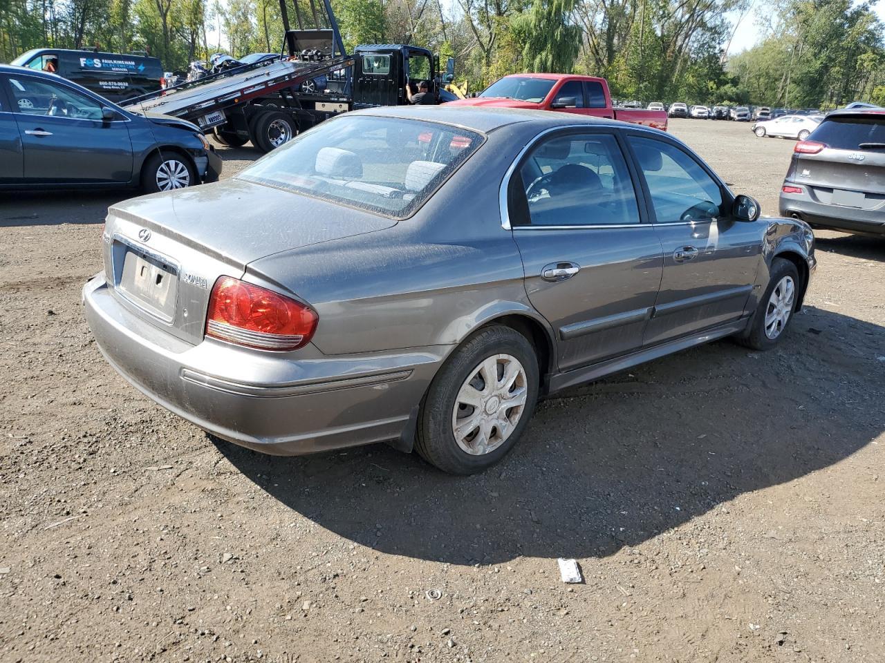 2002 Hyundai Sonata Gl Gray vin: KMHWF25S32A594803