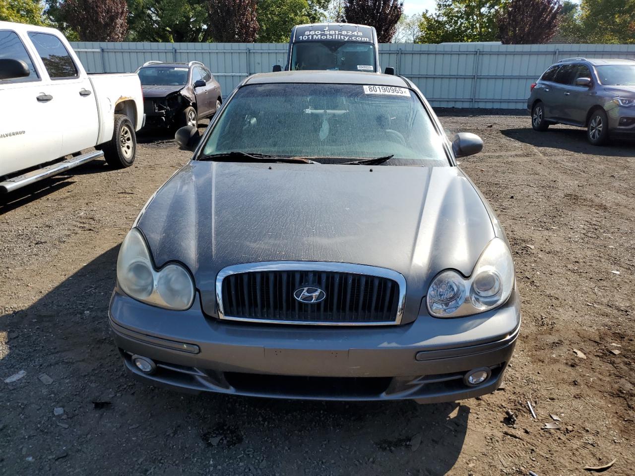 2002 Hyundai Sonata Gl Gray vin: KMHWF25S32A594803