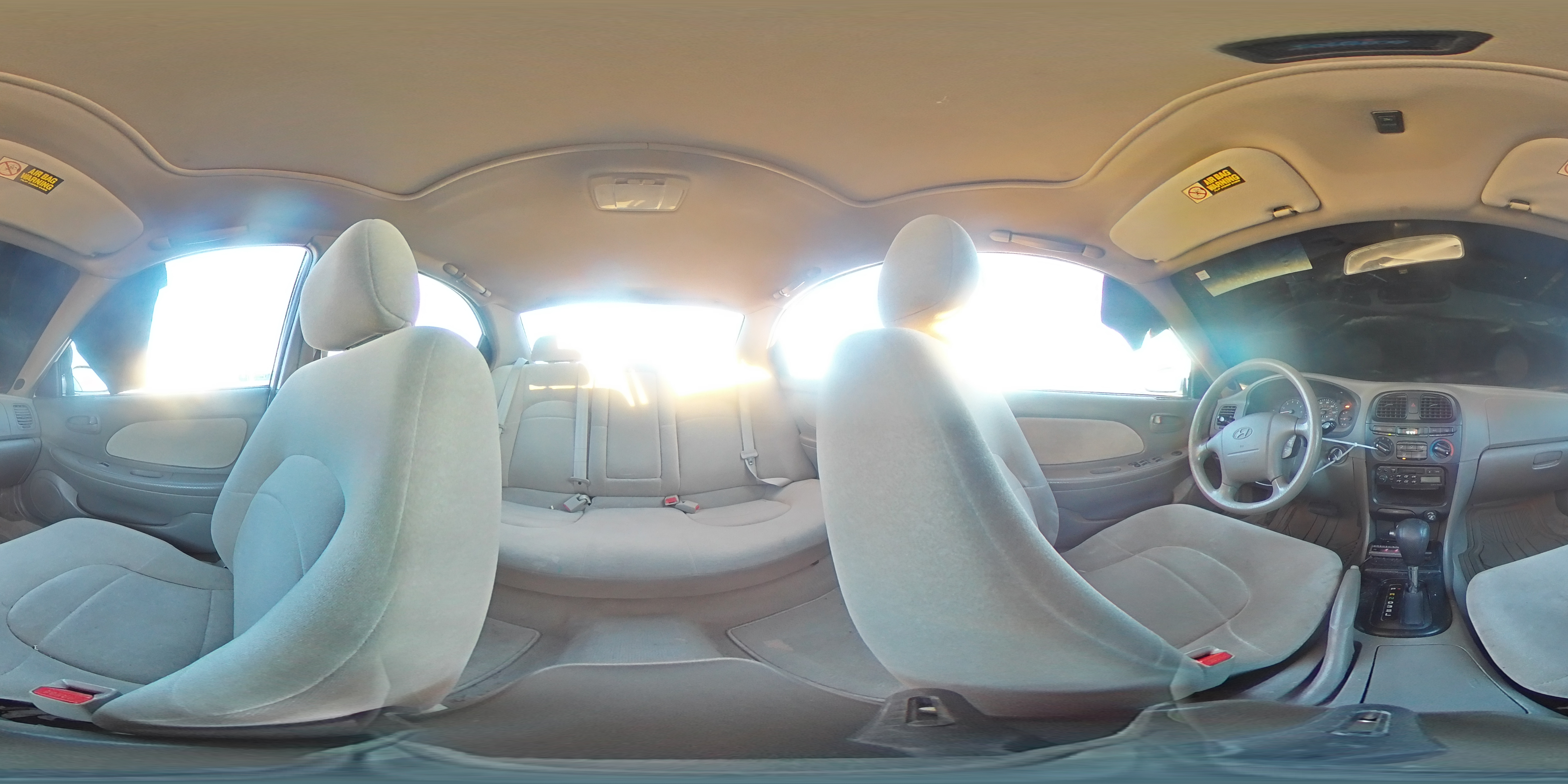 2001 Hyundai Sonata Gl White vin: KMHWF25S41A375542