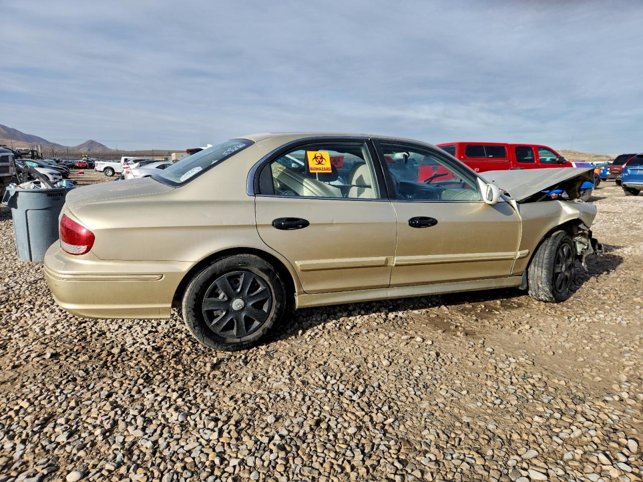 2002 Hyundai Sonata Base Tan vin: KMHWF25S42A668777