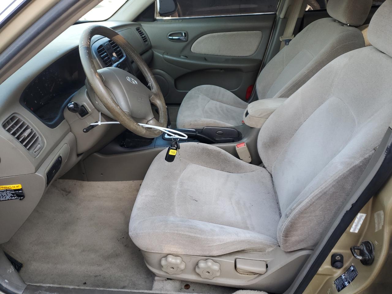 2002 Hyundai Sonata Gl Gold vin: KMHWF25S42A672134