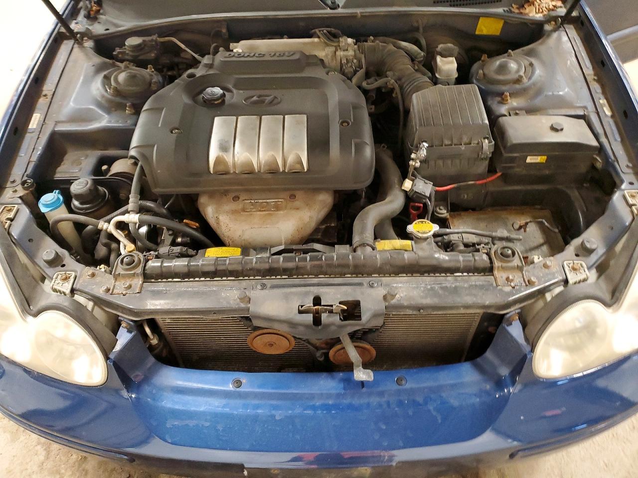 2002 Hyundai Sonata Gl Blue vin: KMHWF25S42A696739
