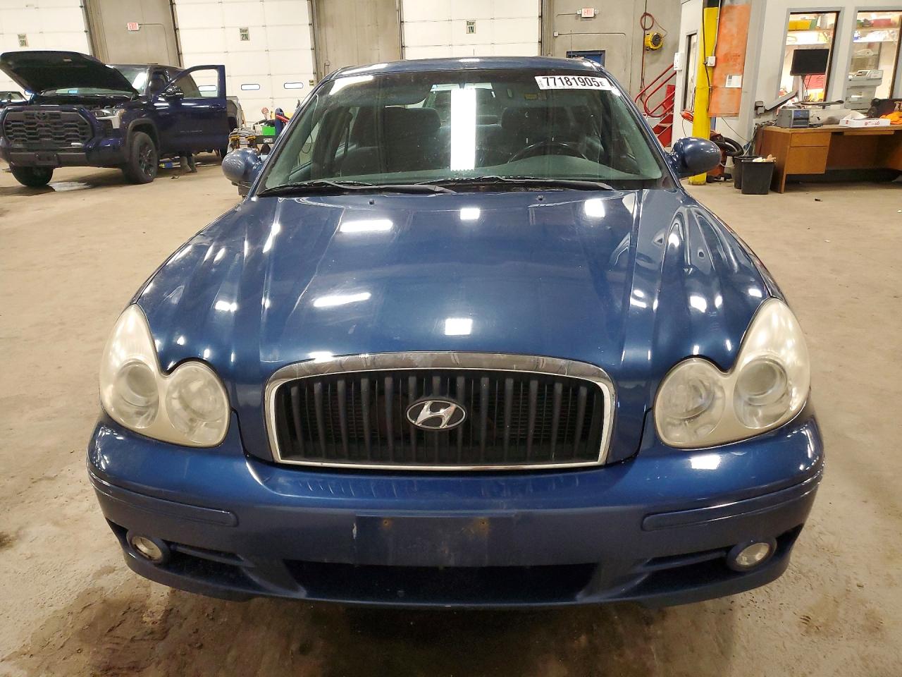 2002 Hyundai Sonata Gl Blue vin: KMHWF25S42A696739