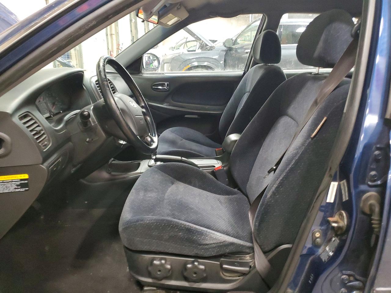 2002 Hyundai Sonata Gl Blue vin: KMHWF25S42A696739