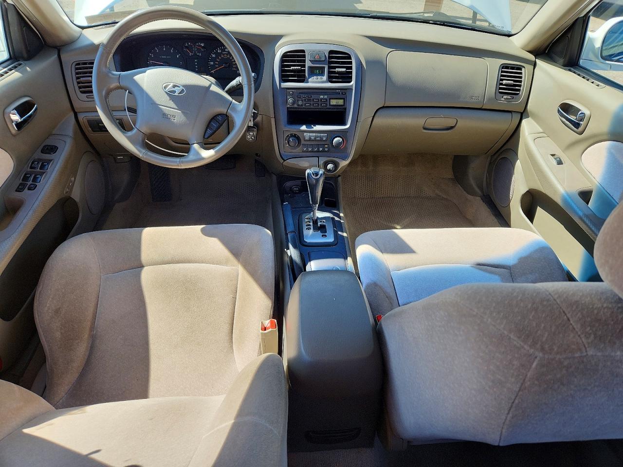 2005 Hyundai Sonata Gl White vin: KMHWF25S45A127619
