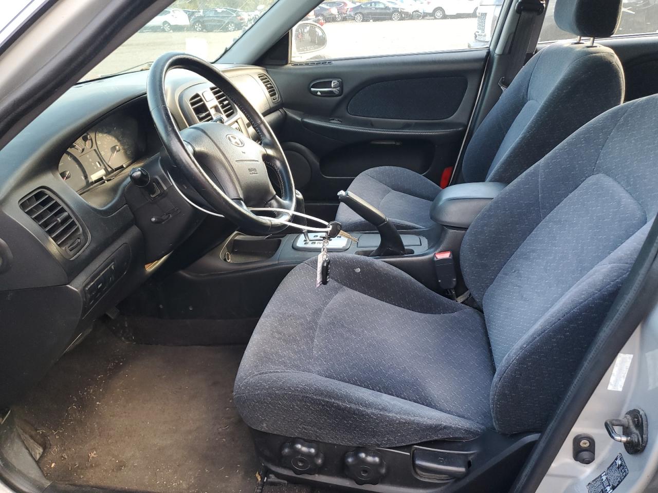 2002 Hyundai Sonata Gl Silver vin: KMHWF25S62A679005