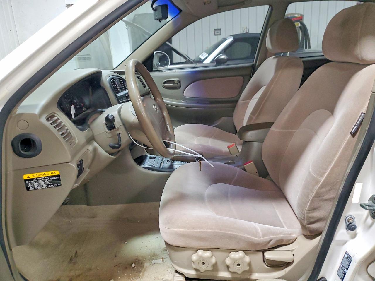 2000 Hyundai Sonata Gl White vin: KMHWF25S6YA175692