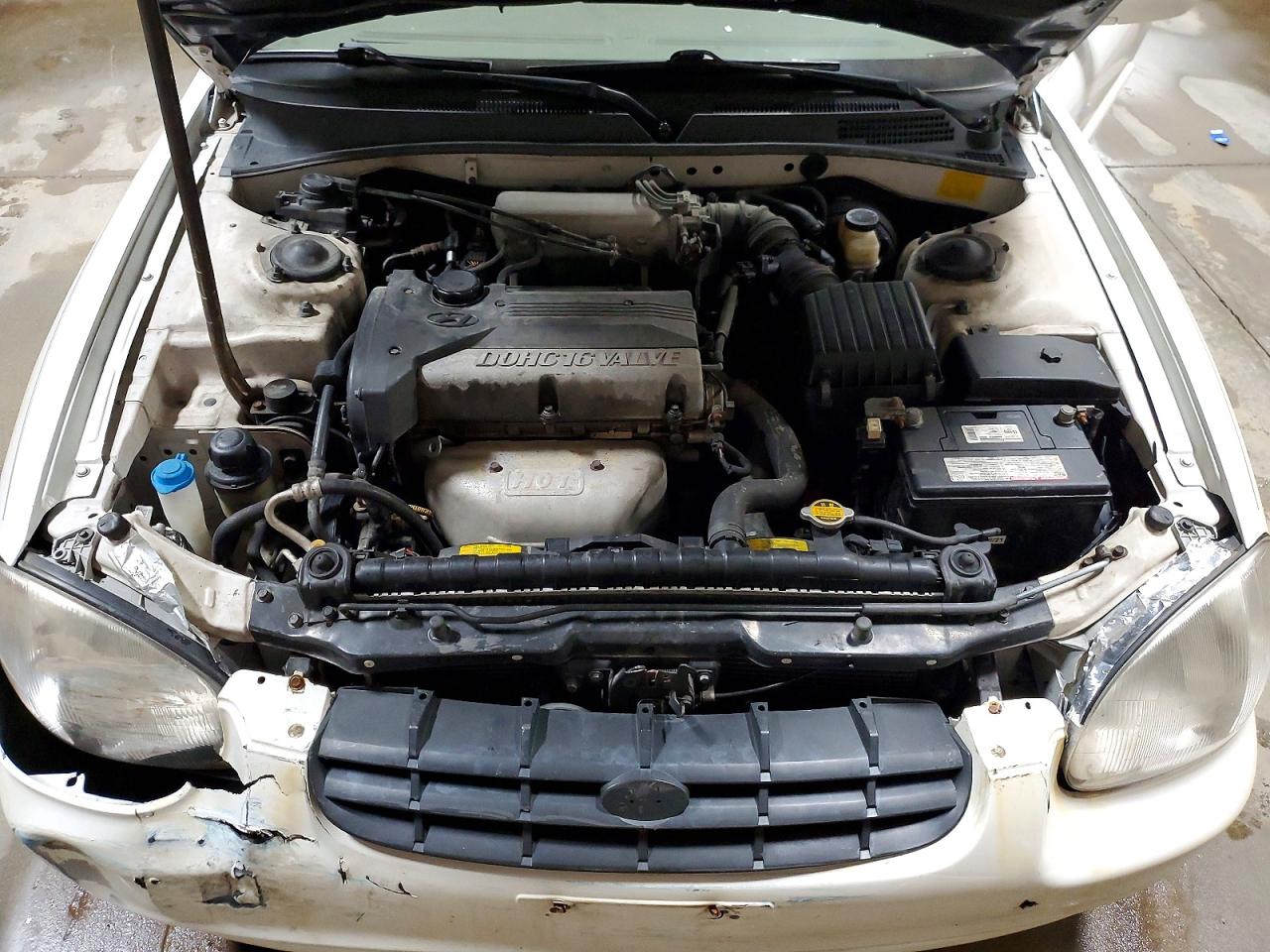 2000 Hyundai Sonata Gl White vin: KMHWF25S6YA175692