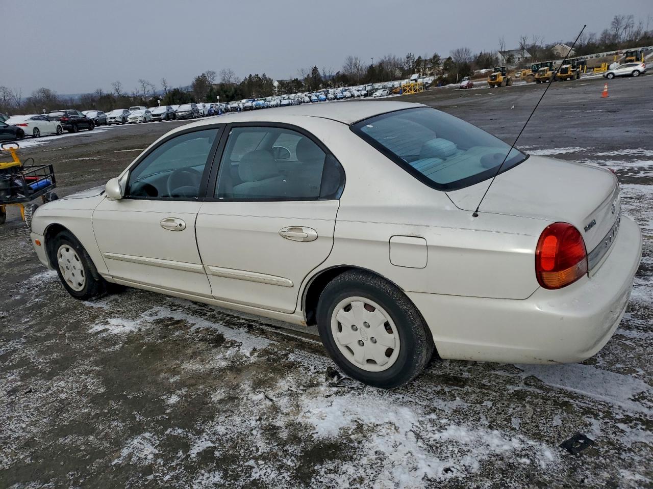 1999 Hyundai Sonata Gl White vin: KMHWF25S7XA037609