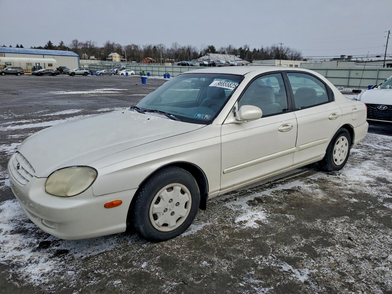 1999 Hyundai Sonata Gl Белый vin: KMHWF25S7XA037609