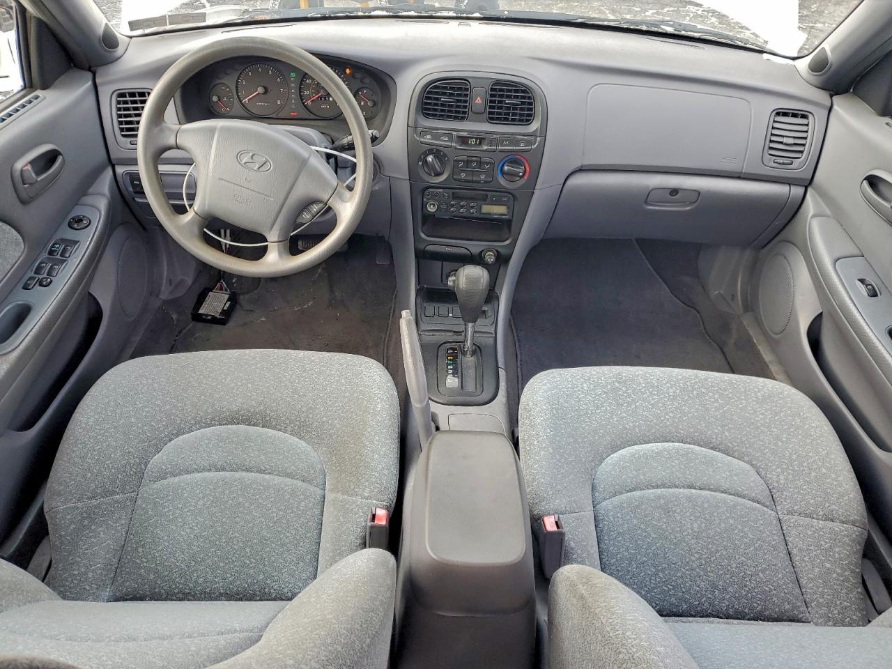 1999 Hyundai Sonata Gl White vin: KMHWF25S7XA037609
