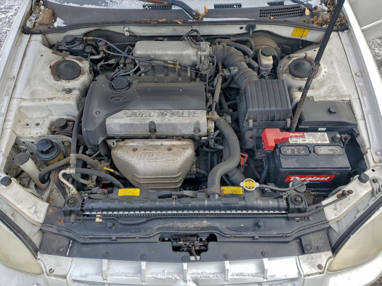 1999 Hyundai Sonata Gl White vin: KMHWF25S7XA037609
