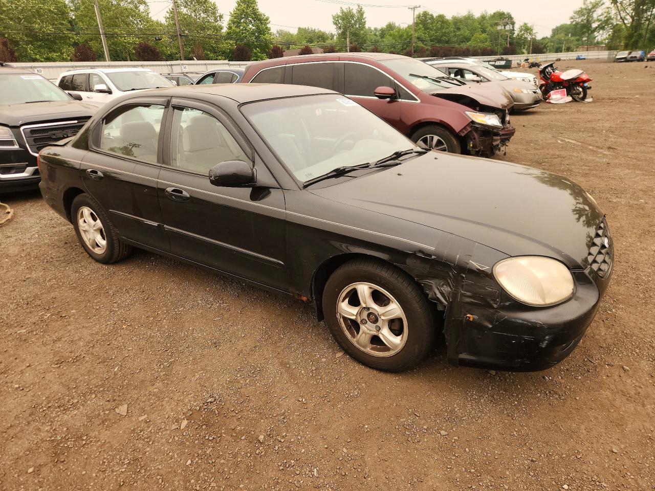 2000 Hyundai Sonata Gl Black vin: KMHWF25S7YA179251