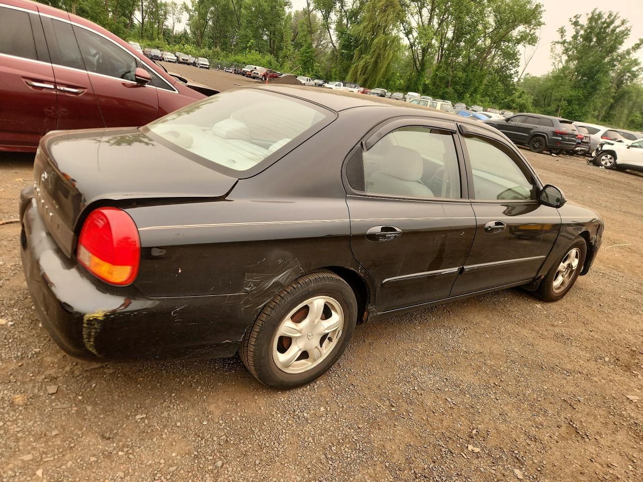2000 Hyundai Sonata Gl Black vin: KMHWF25S7YA179251
