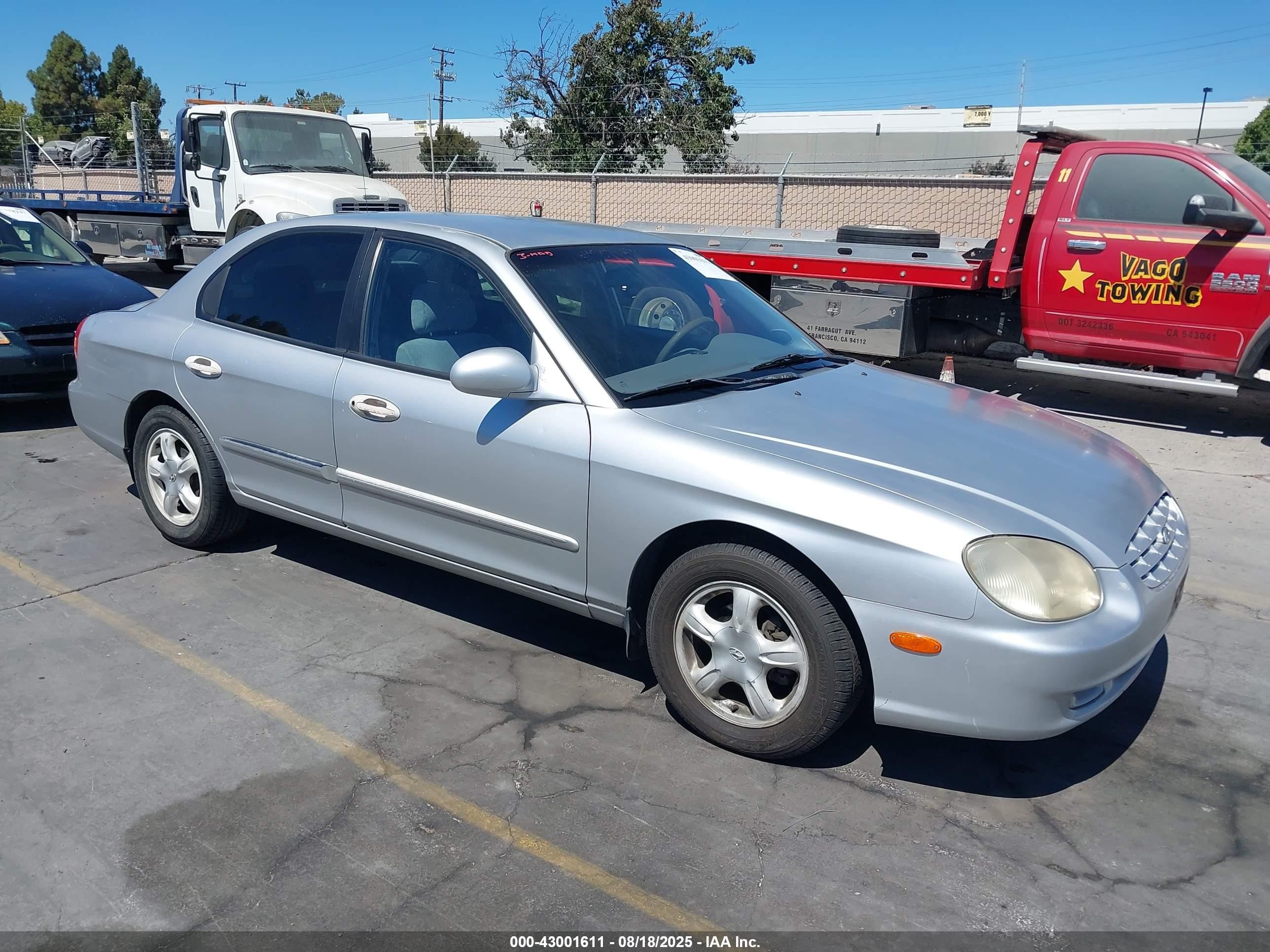 2001 Hyundai Sonata   Silver vin: KMHWF25S81A365516
