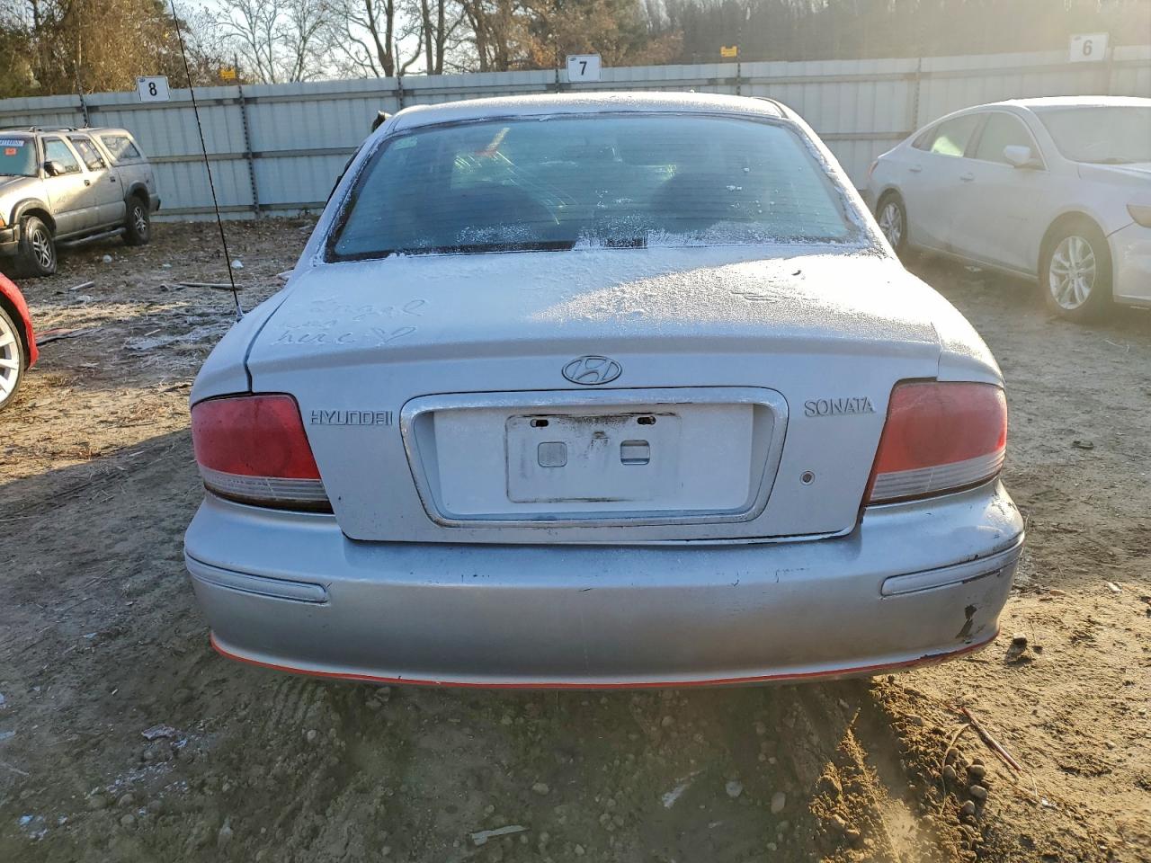 2002 Hyundai Sonata Gl Silver vin: KMHWF25S92A640117