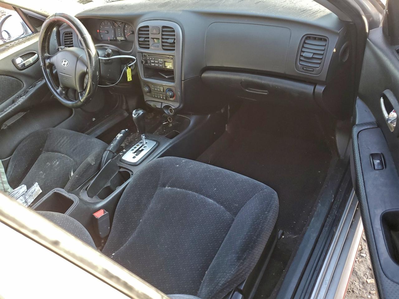 2002 Hyundai Sonata Gl Silver vin: KMHWF25S92A640117