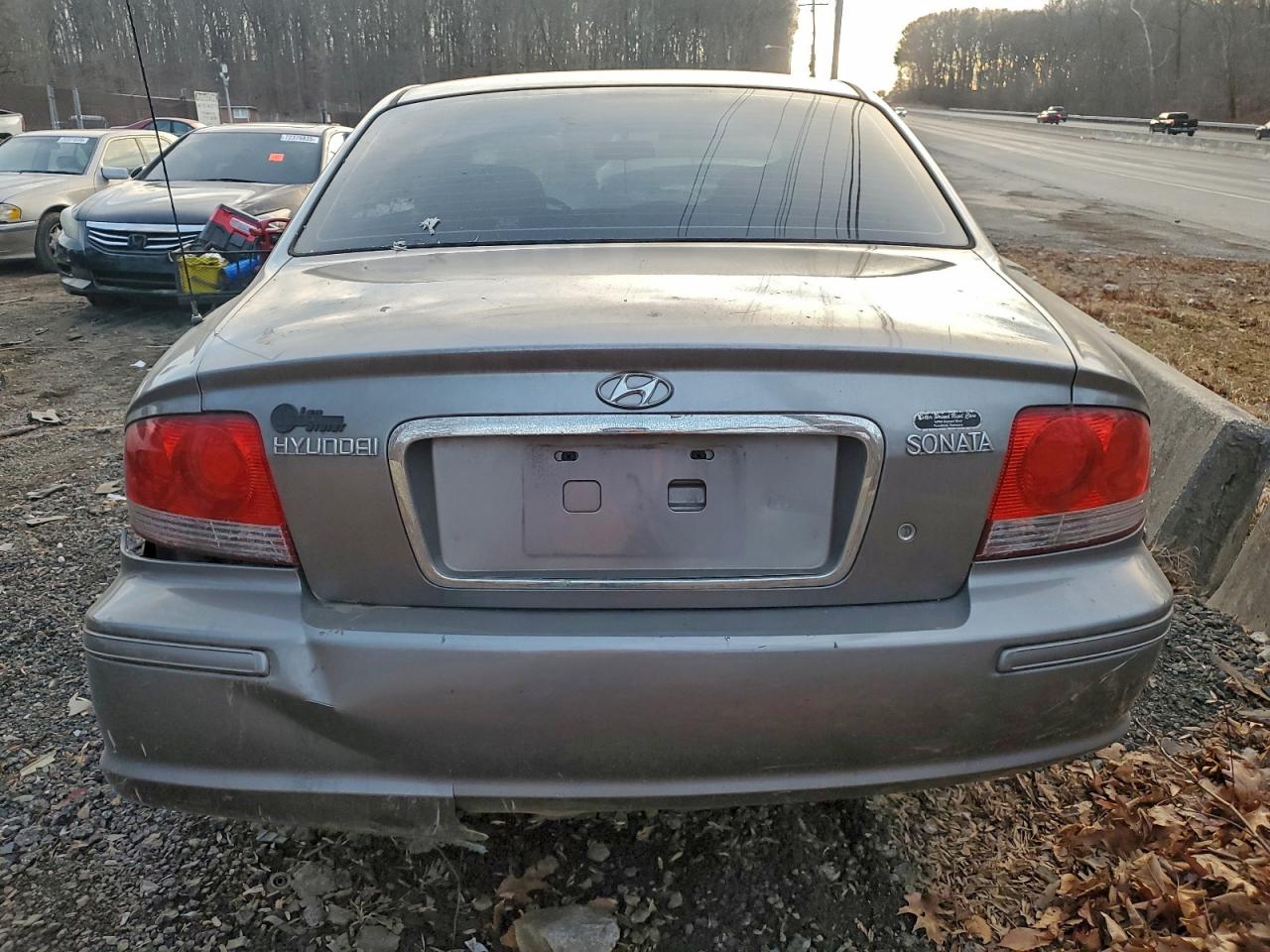 2003 Hyundai Sonata Gl Gray vin: KMHWF25S93A759268