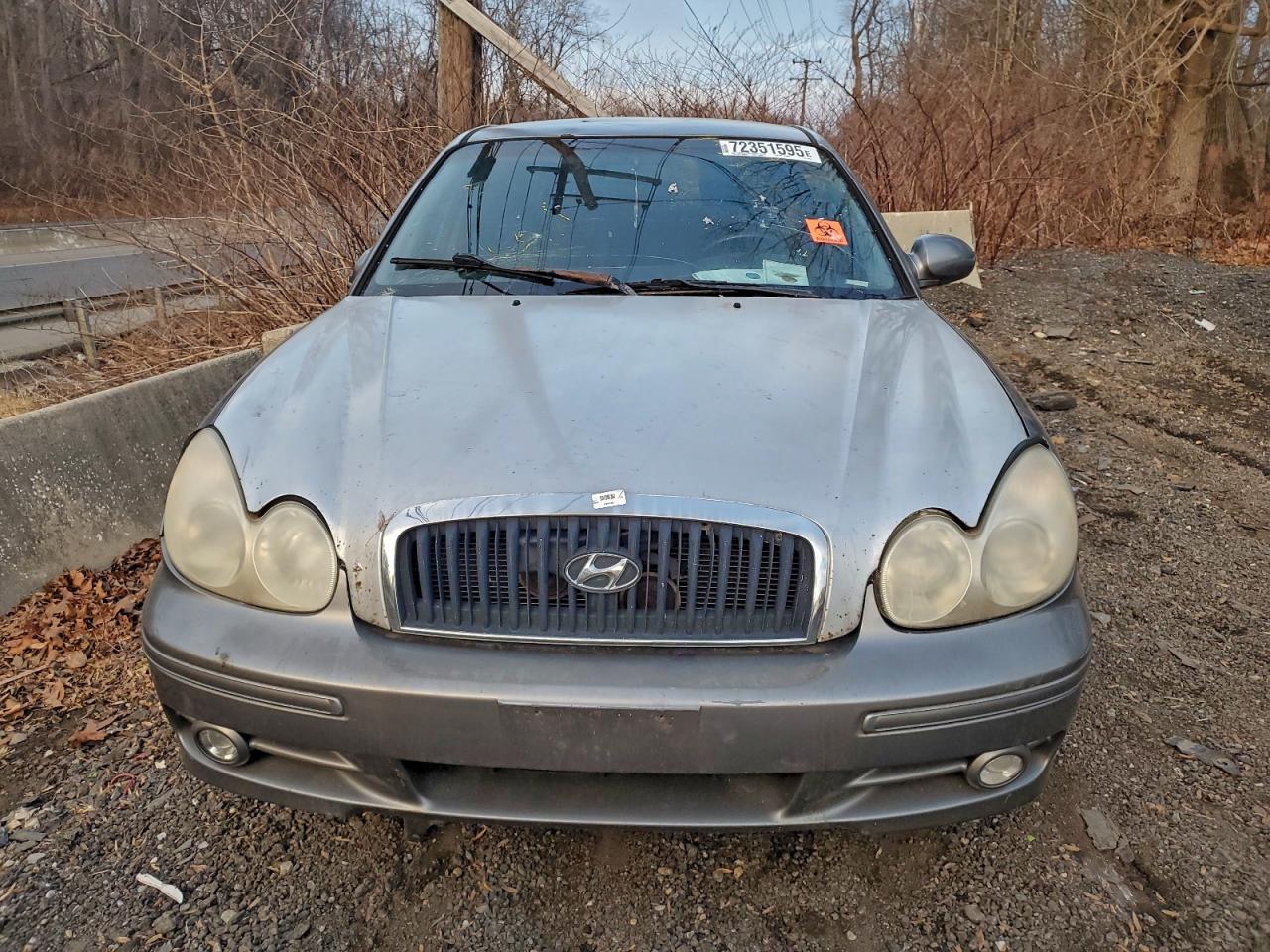 2003 Hyundai Sonata Gl Gray vin: KMHWF25S93A759268