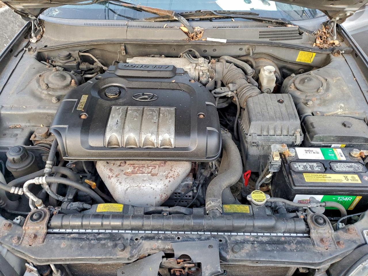 2003 Hyundai Sonata Gl Gray vin: KMHWF25S93A759268
