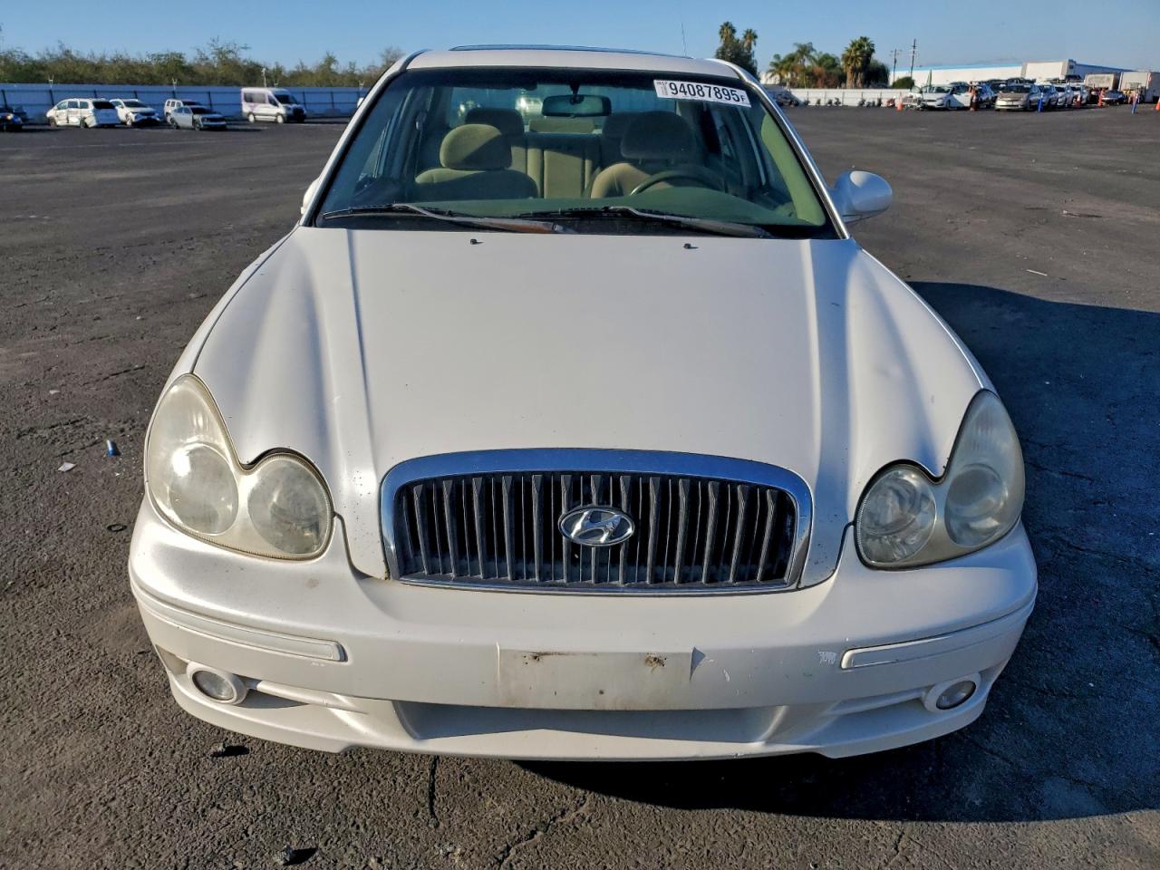 2002 Hyundai Sonata Gl White vin: KMHWF25SX2A660750