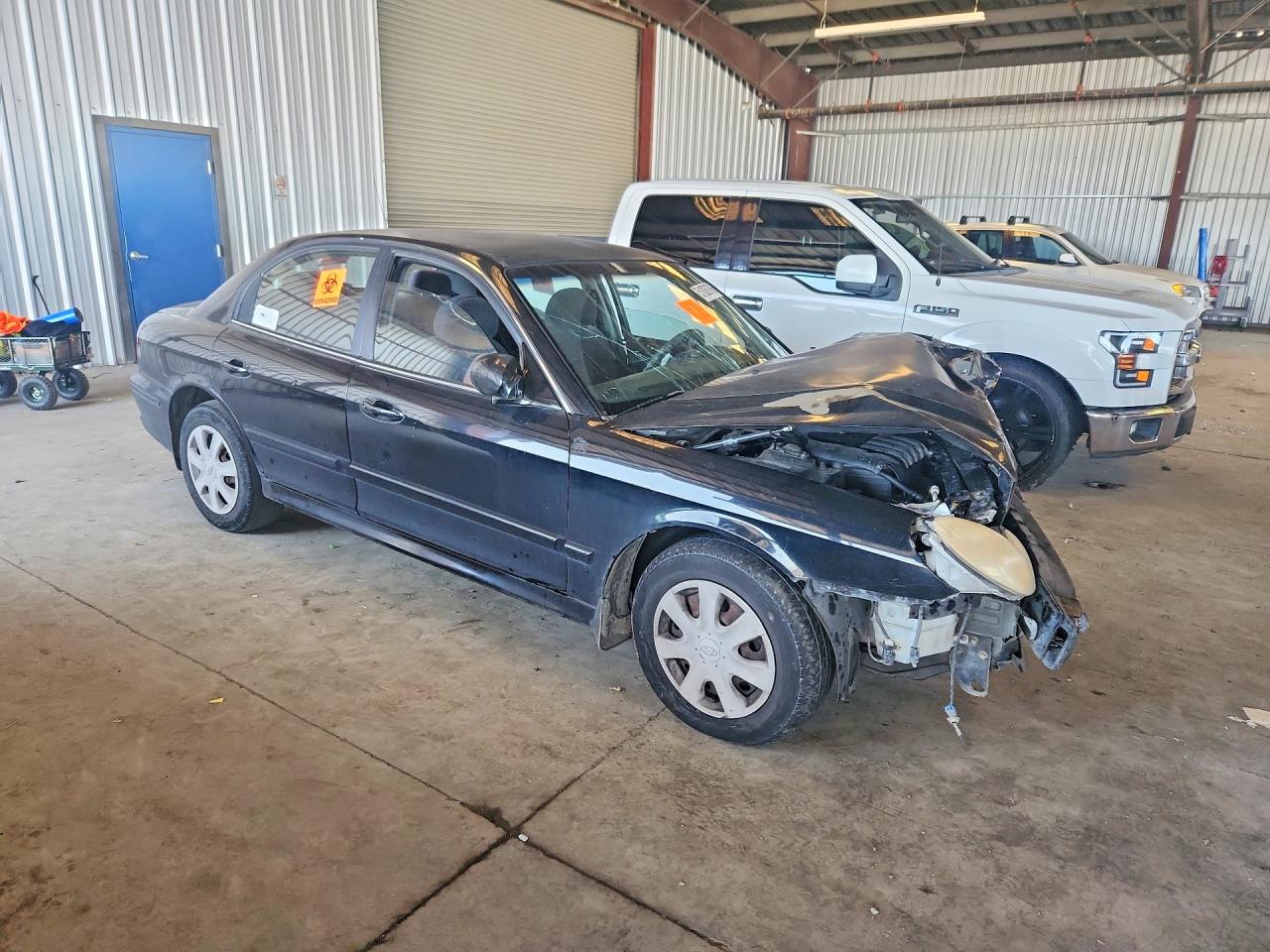 2003 Hyundai Sonata Gl Black vin: KMHWF25SX3A901790