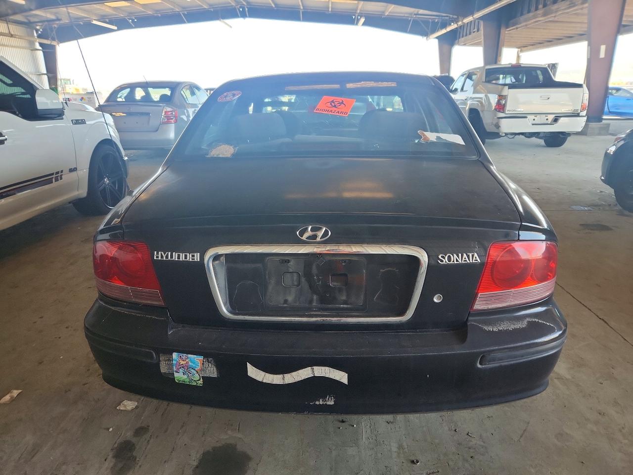 2003 Hyundai Sonata Gl Black vin: KMHWF25SX3A901790