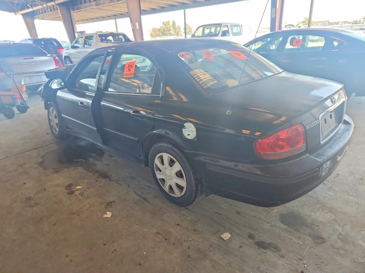 2003 Hyundai Sonata Gl Black vin: KMHWF25SX3A901790