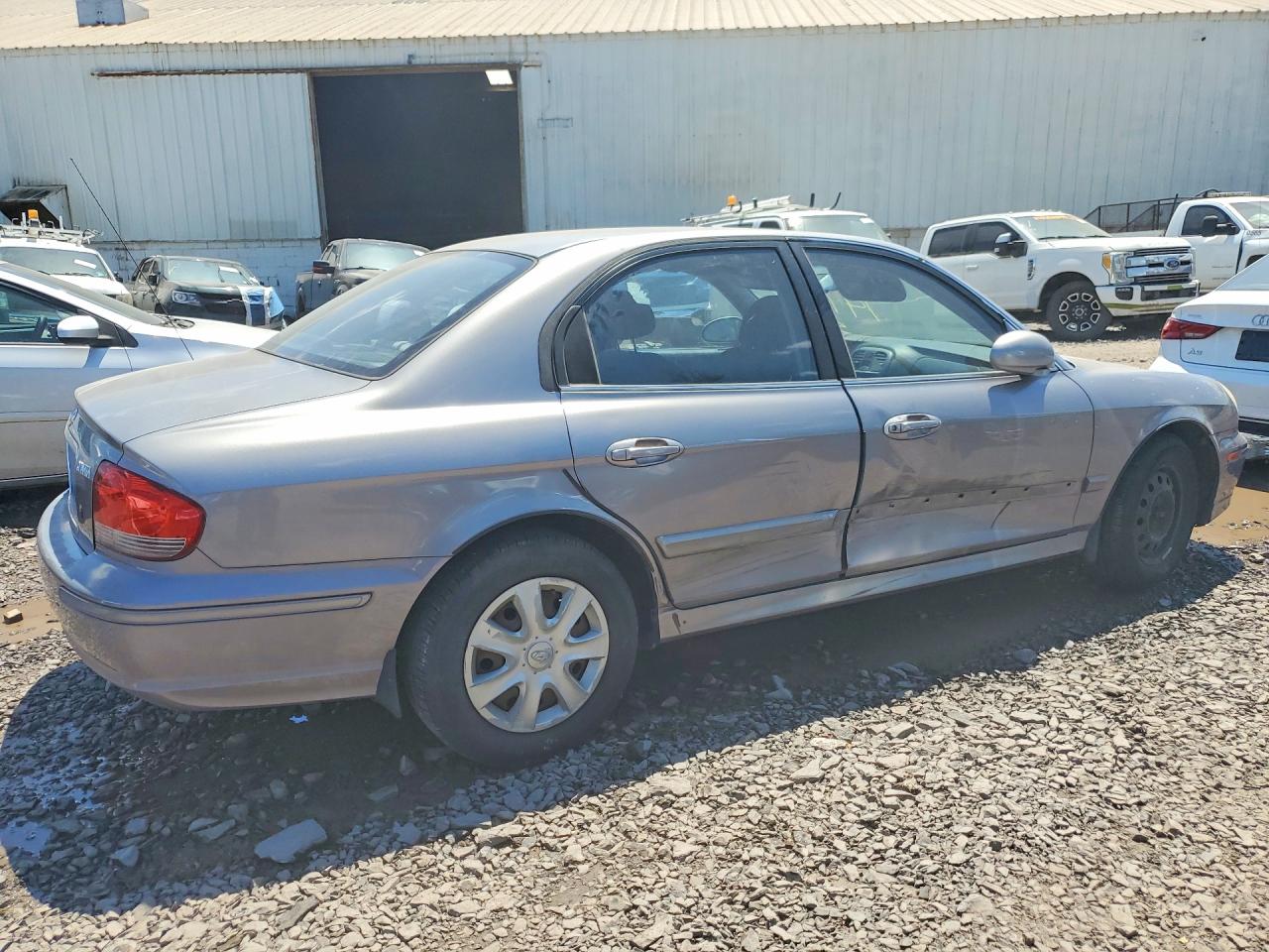 2005 Hyundai Sonata Gl Silver vin: KMHWF25SX5A141850