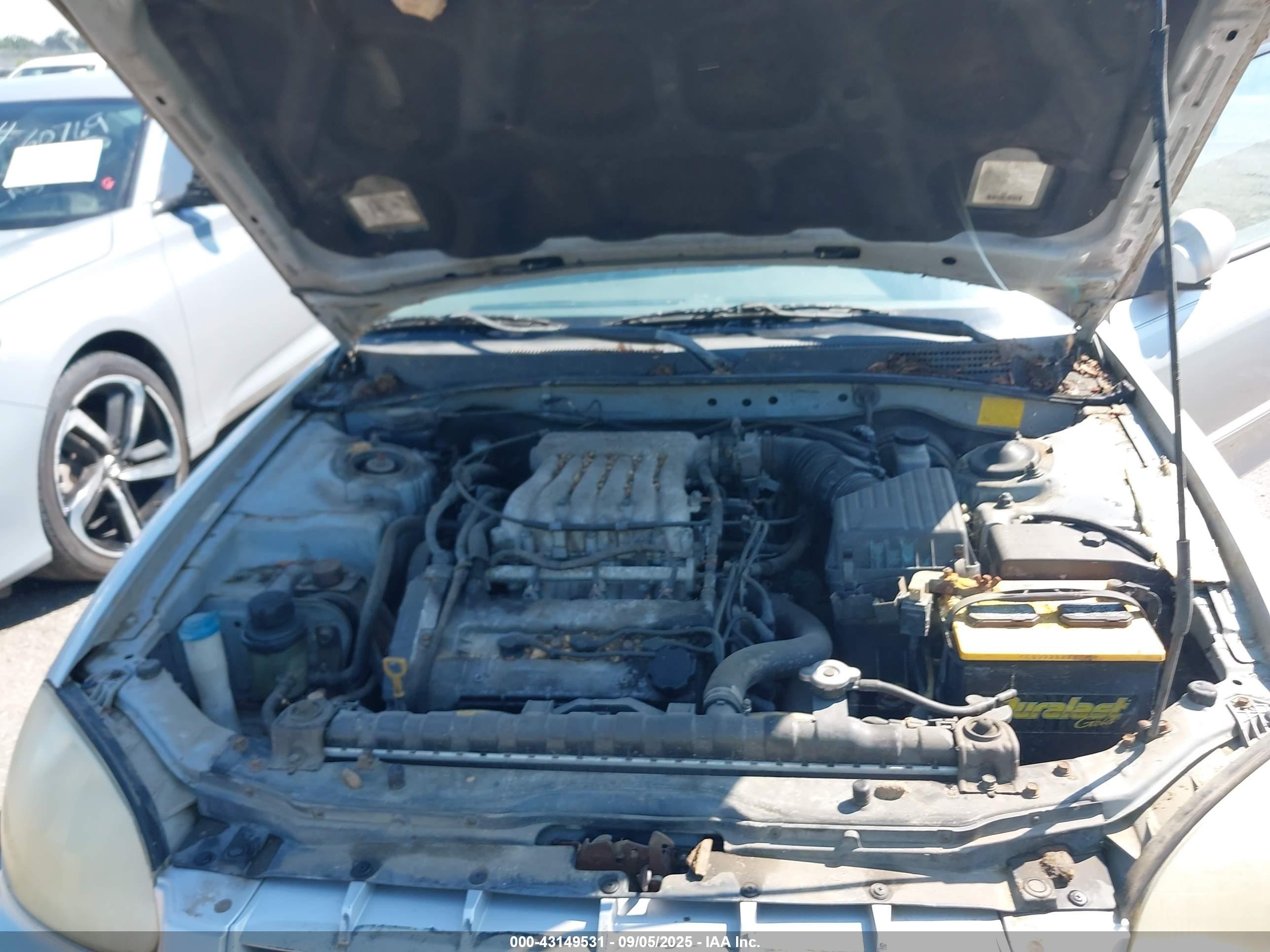 2000 Hyundai Sonata Gls V6 Silver vin: KMHWF25V6YA230099