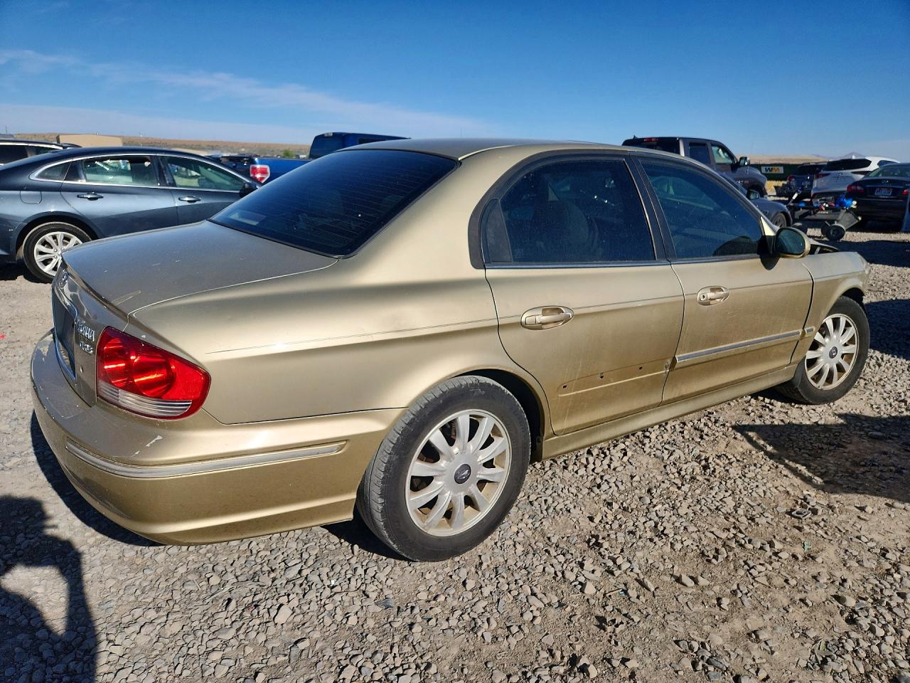 2002 Hyundai Sonata Gls Tan vin: KMHWF35H02A573126